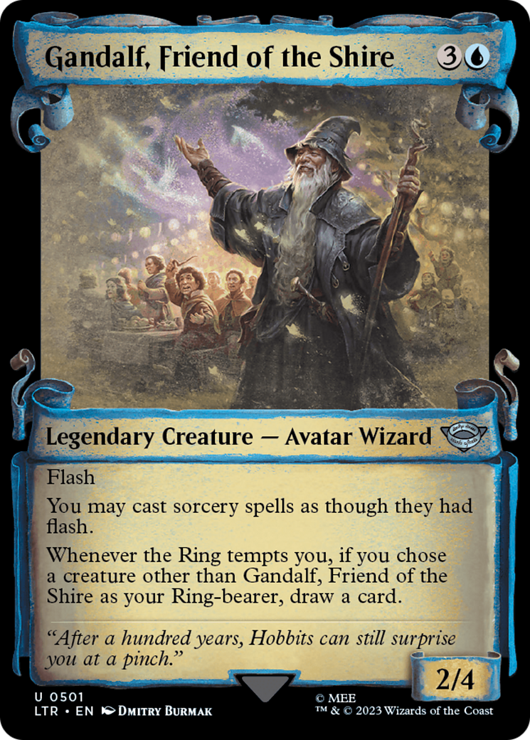 Gandalf, Friend of the Shire [The Lord of the Rings: Tales of Middle-Earth Showcase Scrolls] | Total Play