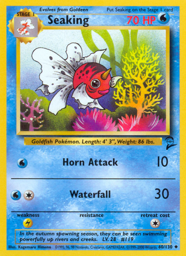 Seaking (60/130) [Base Set 2] | Total Play