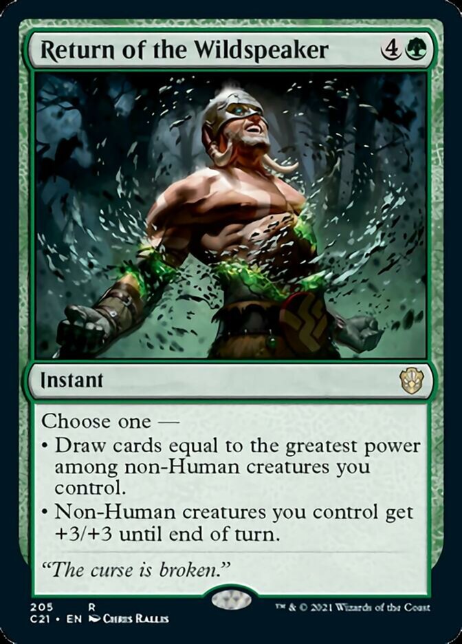 Return of the Wildspeaker [Commander 2021] | Total Play