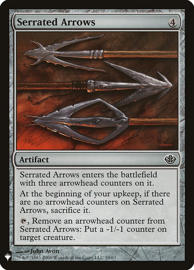 Serrated Arrows [Mystery Booster] | Total Play