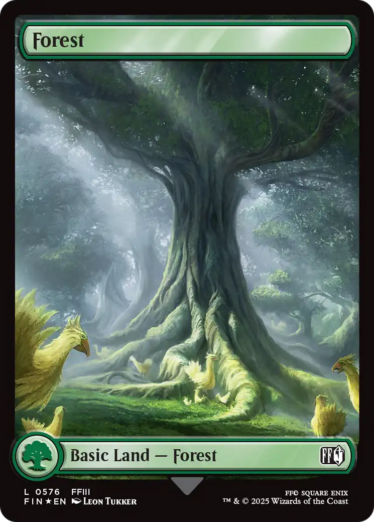 Forest (0576) (Surge Foil) [FINAL FANTASY] | Total Play