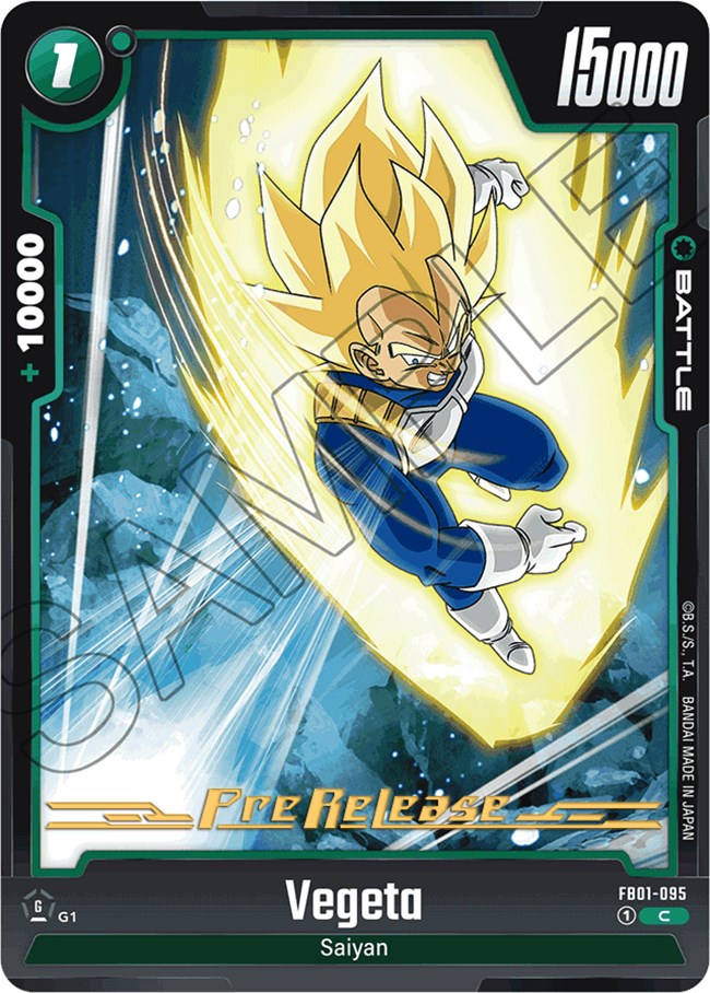 Vegeta (FB01-095) [Awakened Pulse Pre-Release Cards] | Total Play