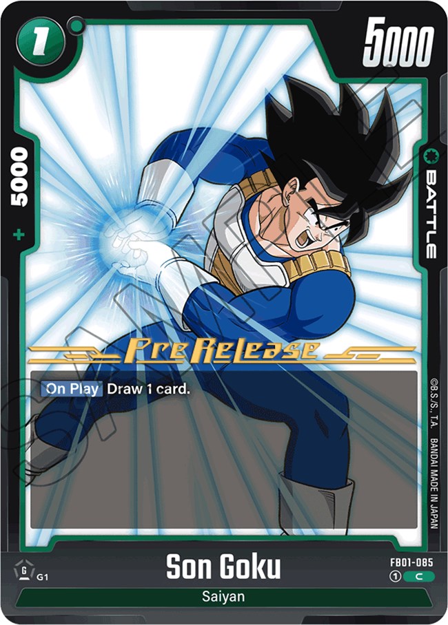 Son Goku (FB01-085) [Awakened Pulse Pre-Release Cards] | Total Play