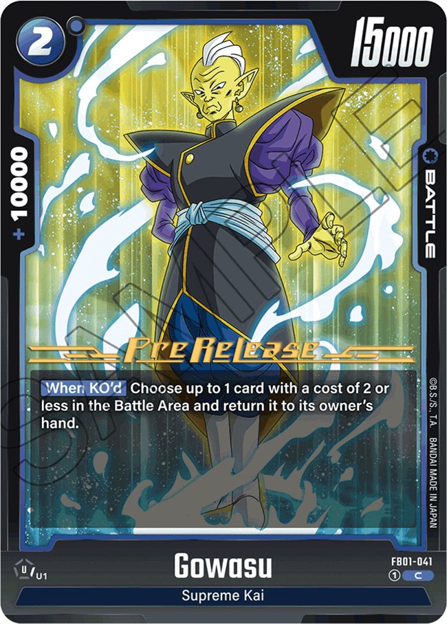 Gowasu (FB01-041) [Awakened Pulse Pre-Release Cards] | Total Play