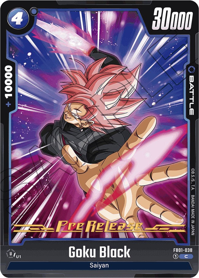 Goku Black (FB01-038) [Awakened Pulse Pre-Release Cards] | Total Play