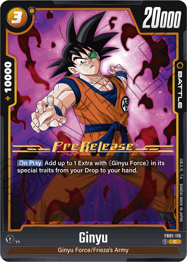 Ginyu (FB01-110) [Awakened Pulse Pre-Release Cards] | Total Play