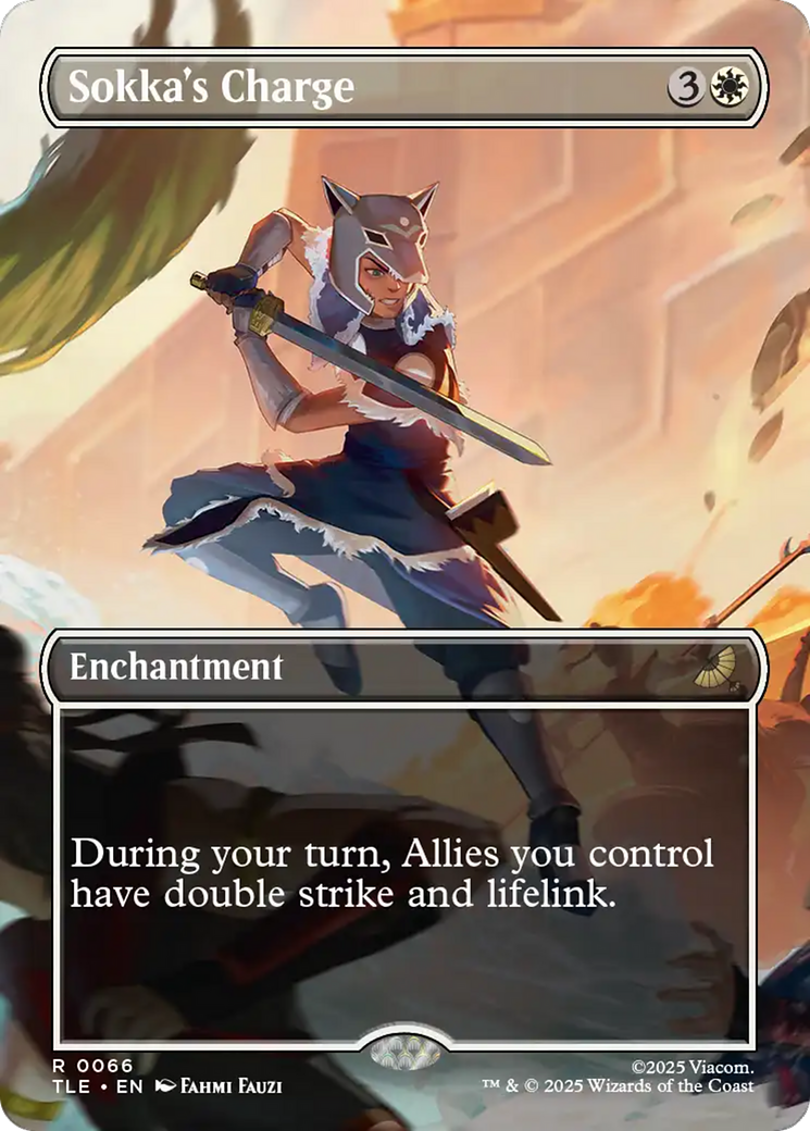 Sokka's Charge (Borderless) [Avatar: The Last Airbender: Eternal-Legal] | Total Play