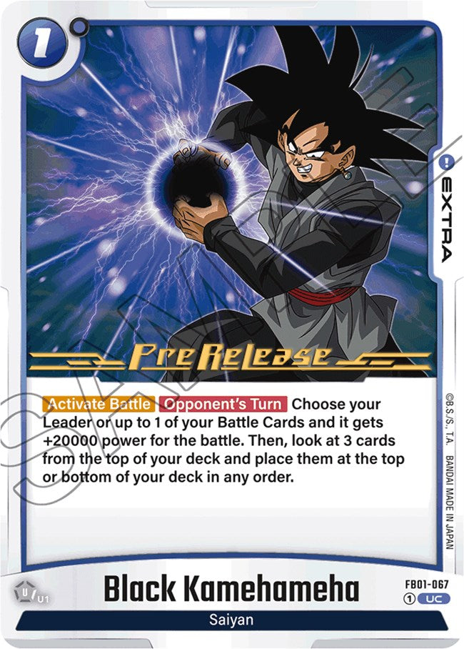 Black Kamehameha [Awakened Pulse Pre-Release Cards] | Total Play