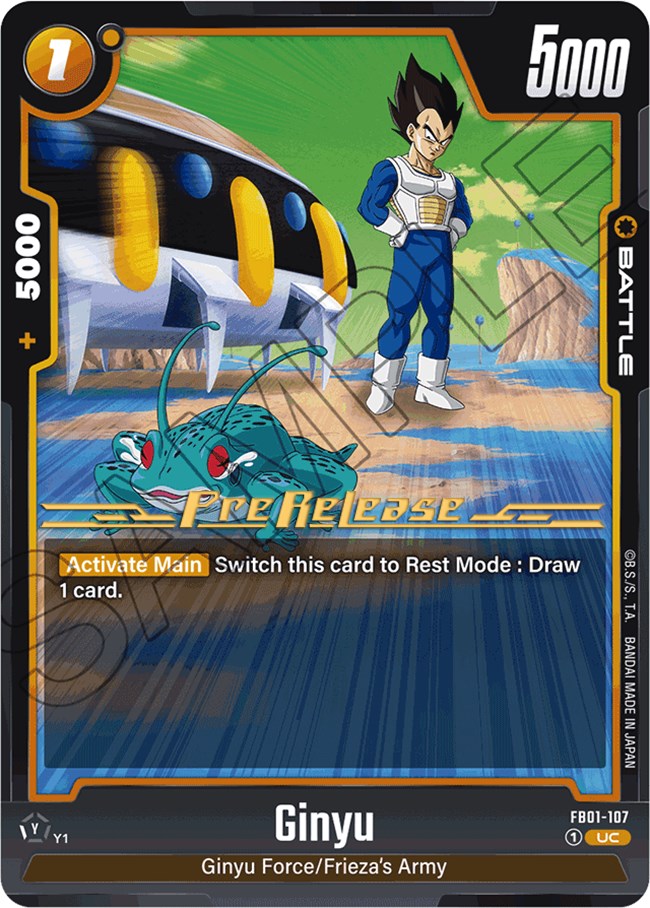 Ginyu (FB01-107) [Awakened Pulse Pre-Release Cards] | Total Play