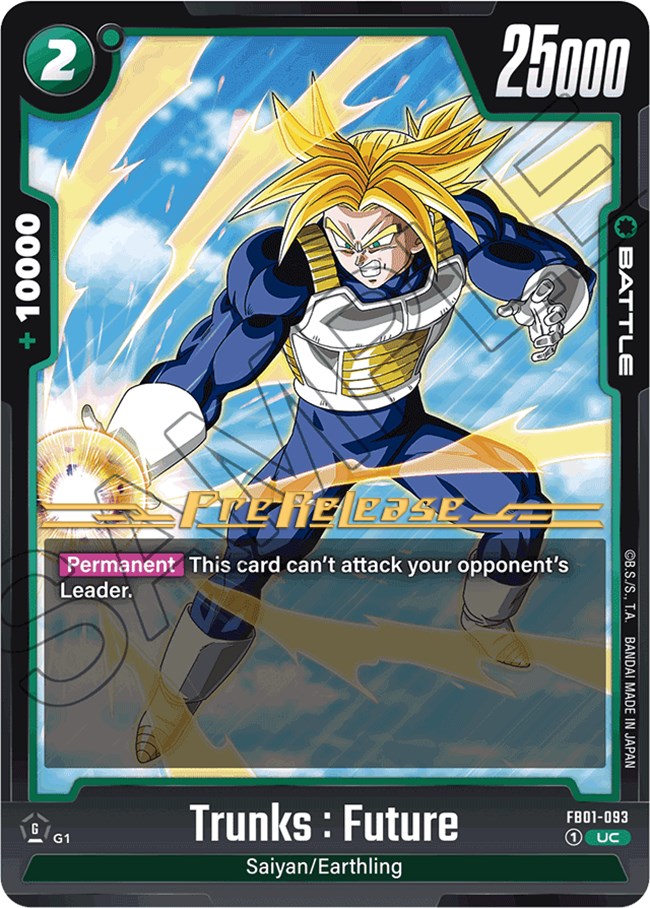Trunks : Future (FB01-093) [Awakened Pulse Pre-Release Cards] | Total Play