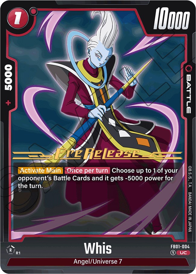 Whis [Awakened Pulse Pre-Release Cards] | Total Play