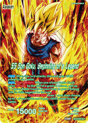 Son Goku // SS Son Goku, Beginning of a Legend (SLR) (BT24-055) [Beyond Generations] | Total Play