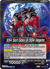 SS4 Son Goku & SS4 Vegeta // SS4 Vegito, Sparking Potara Warrior (SLR) (BT24-112) [Beyond Generations] | Total Play