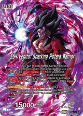 SS4 Son Goku & SS4 Vegeta // SS4 Vegito, Sparking Potara Warrior (SLR) (BT24-112) [Beyond Generations] | Total Play