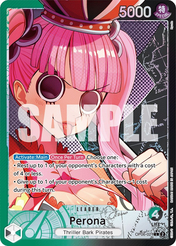 Perona (Alternate Art) [Wings of the Captain] | Total Play