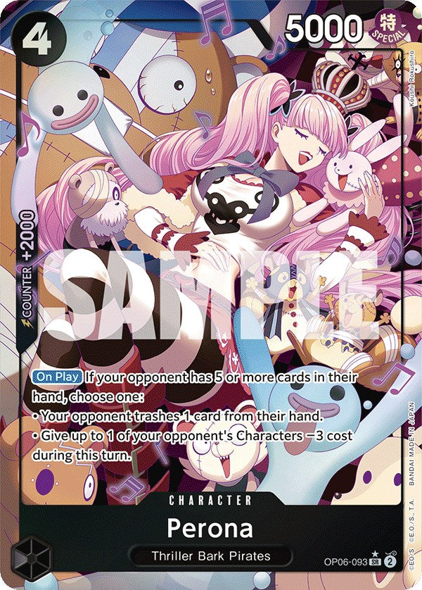 Perona (Alternate Art) [Wings of the Captain] | Total Play