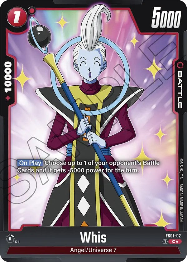 Whis (Bonus Pack Alternate Art) [Starter Deck: Son Goku] | Total Play
