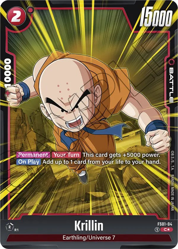 Krillin (Bonus Pack Alternate Art) [Starter Deck: Son Goku] | Total Play