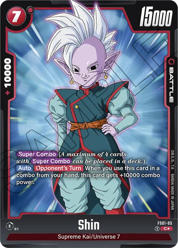 Shin (Bonus Pack Alternate Art) [Starter Deck: Son Goku] | Total Play