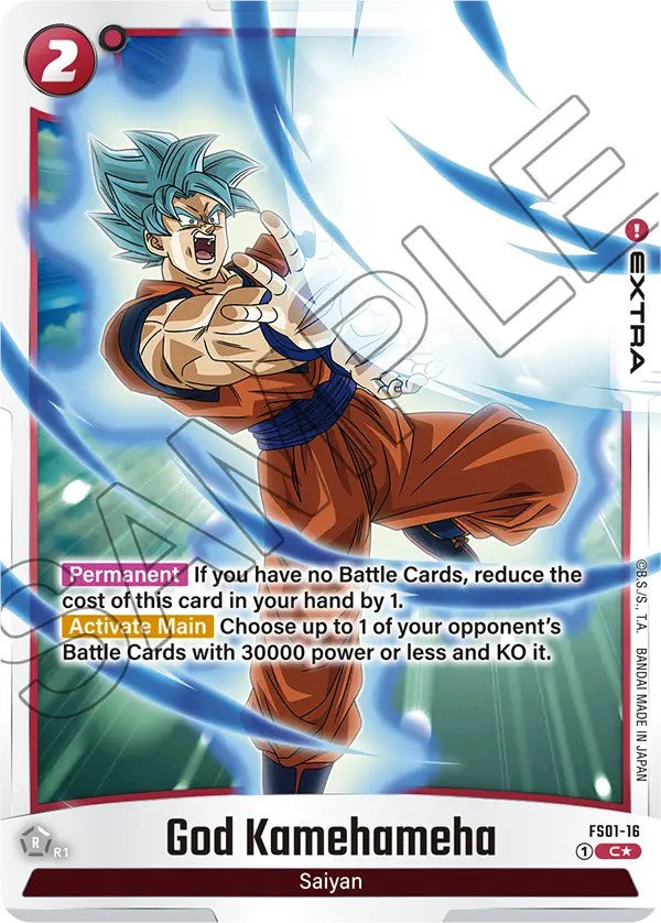 God Kamehameha (Bonus Pack Alternate Art) [Starter Deck: Son Goku] | Total Play