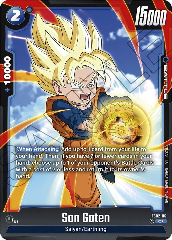 Son Goten (FS02-06) (Bonus Pack Alternate Art) [Starter Deck: Vegeta] | Total Play