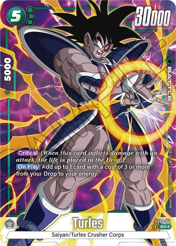 Turles (Bonus Pack Alternate Art) [Starter Deck: Broly] | Total Play
