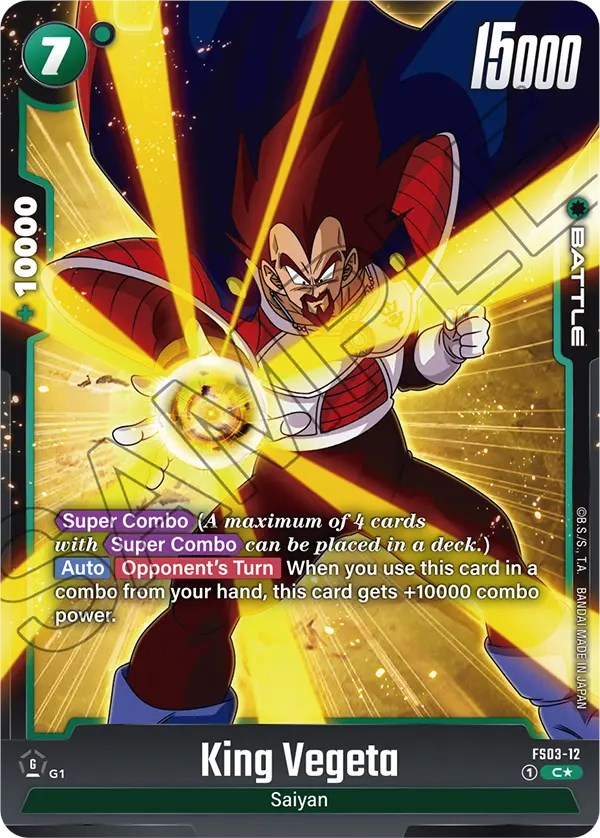 King Vegeta (Bonus Pack Alternate Art) [Starter Deck: Broly] | Total Play