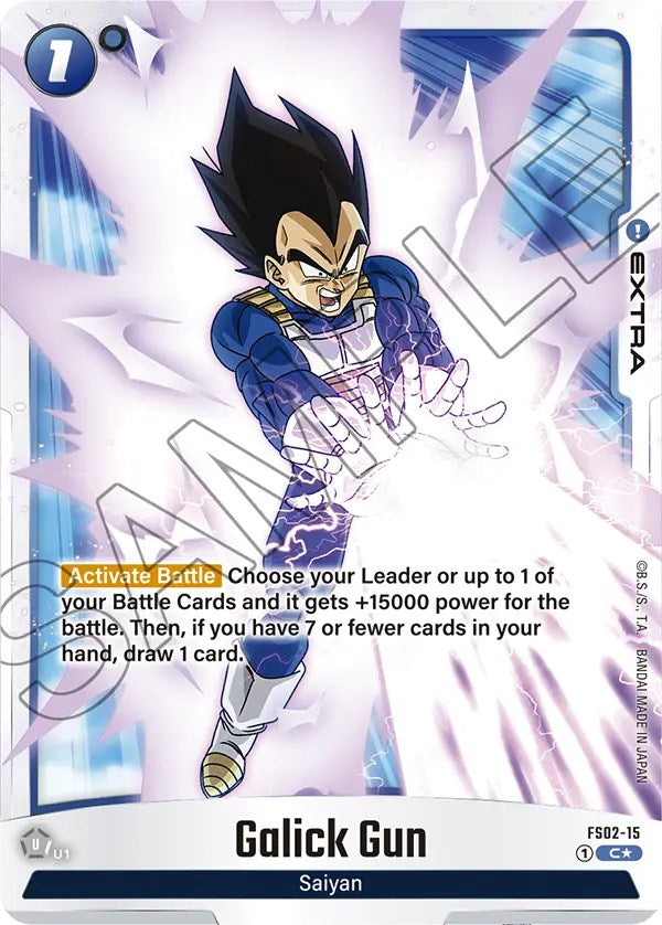 Galick Gun (Bonus Pack Alternate Art) [Starter Deck: Vegeta] | Total Play