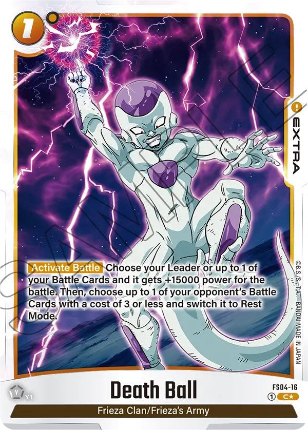 Death Ball (Bonus Pack Alternate Art) [Starter Deck: Frieza] | Total Play
