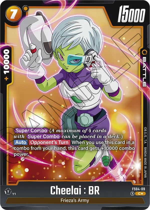 Cheelai : BR (Bonus Pack Alternate Art) [Starter Deck: Frieza] | Total Play