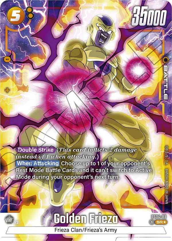Golden Frieza (Bonus Pack Alternate Art) [Starter Deck: Frieza] | Total Play