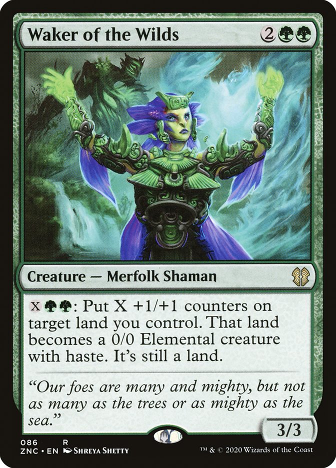 Waker of the Wilds [Zendikar Rising Commander] | Total Play
