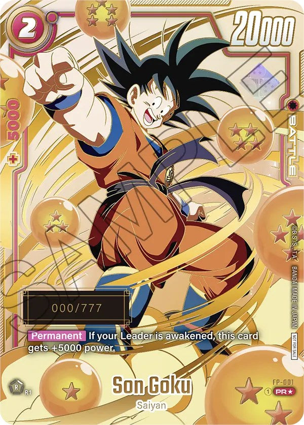 Son Goku (FP-001) (Serial Numbered) [Fusion World Promotion Cards] | Total Play