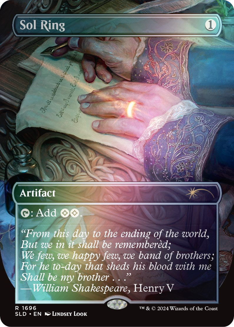 Sol Ring (1696) (Rainbow Foil) [Secret Lair: Sheldon's Spellbook] | Total Play
