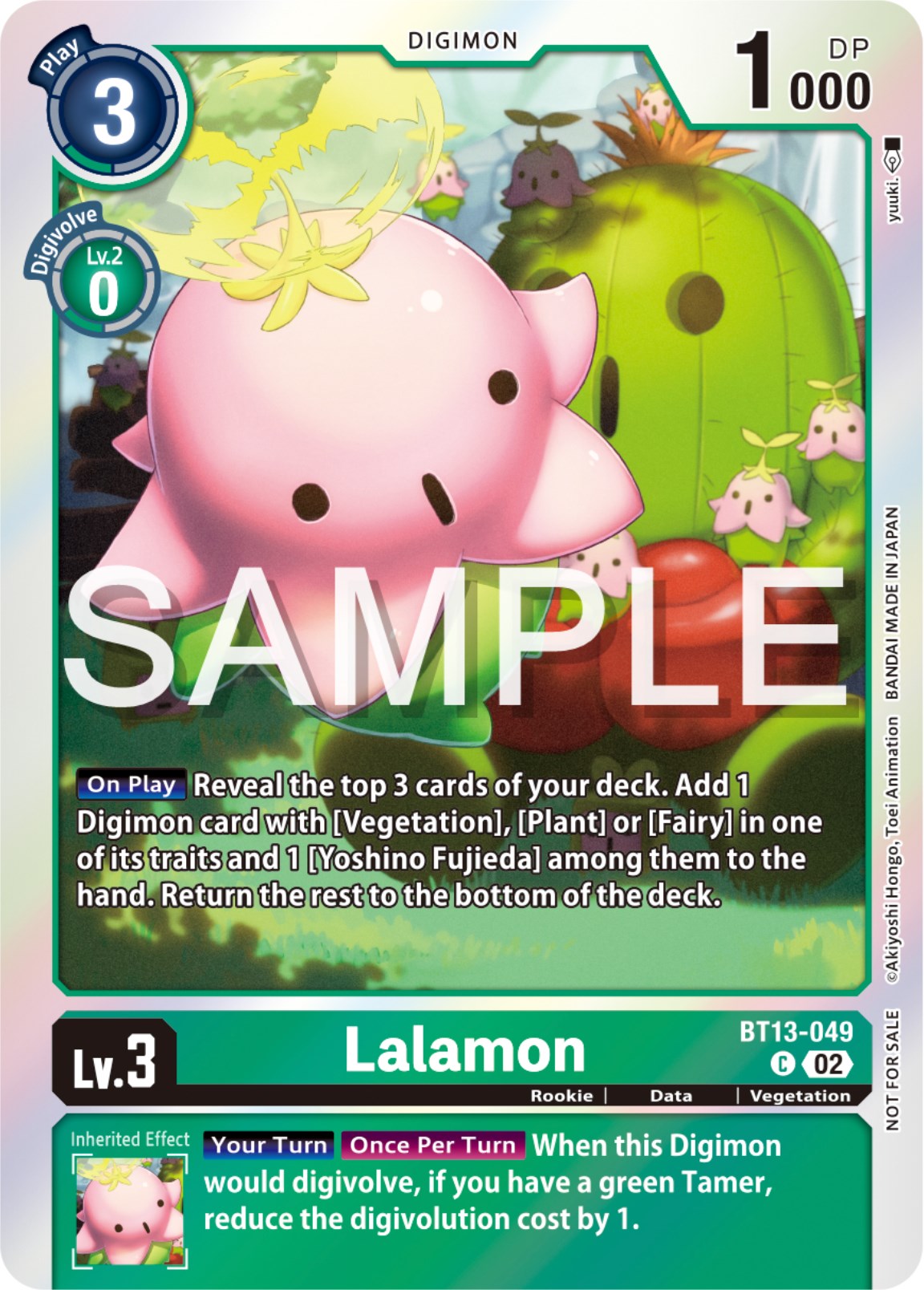 Lalamon [BT13-049] (Event Pack 6) [Versus Royal Knights Promos] | Total Play