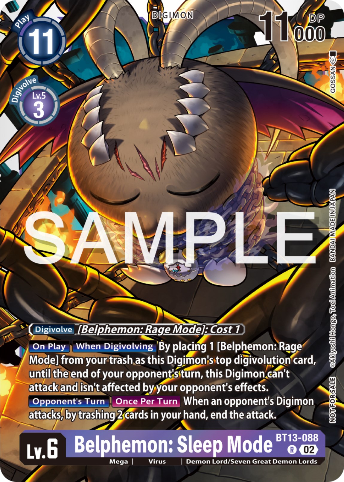 Belphemon: Sleep Mode [BT13-088] (Event Pack 6) [Versus Royal Knights Promos] | Total Play