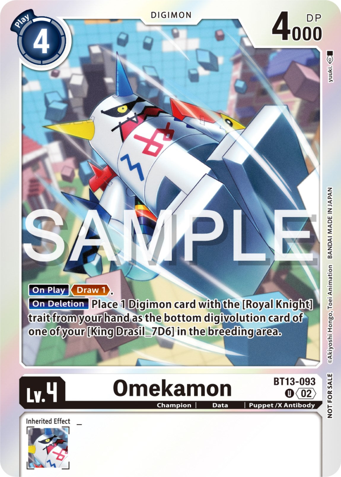Omekamon [BT13-093] (Event Pack 6) [Versus Royal Knights Promos] | Total Play