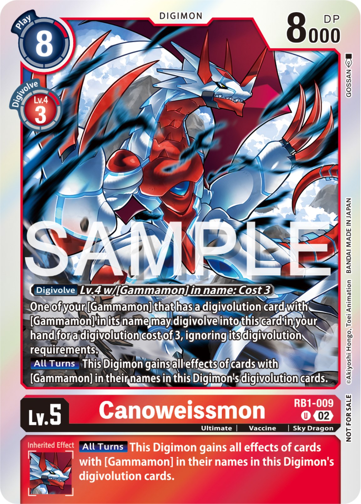 Canoweissmon [RB1-009] (Event Pack 6) [Resurgence Booster] | Total Play