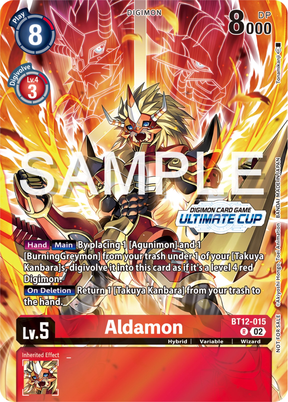 Aldamon [BT12-015] (Ultimate Cup 2024) [Across Time Promos] | Total Play