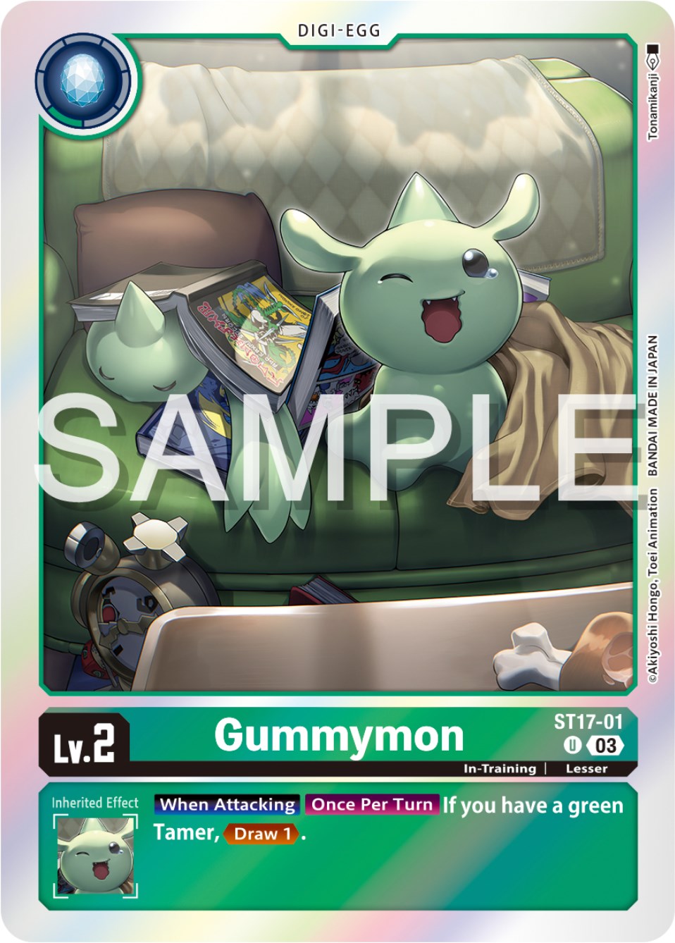 Gummymon [ST17-01] [Starter Deck: Double Typhoon Advanced Deck Set] | Total Play