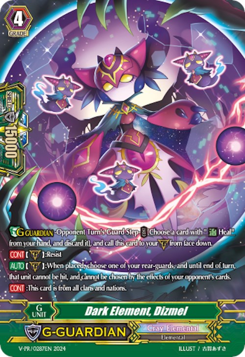 Dark Element, Dizmel (Spring Fest 2024) (V-PR-0287EN) [Bushiroad Event Cards] | Total Play