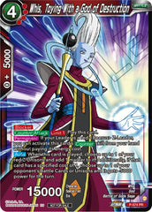 Whis, Toying With a God of Destruction (Zenkai Series Tournament Pack Vol.7) (P-574) [Tournament Promotion Cards] | Total Play