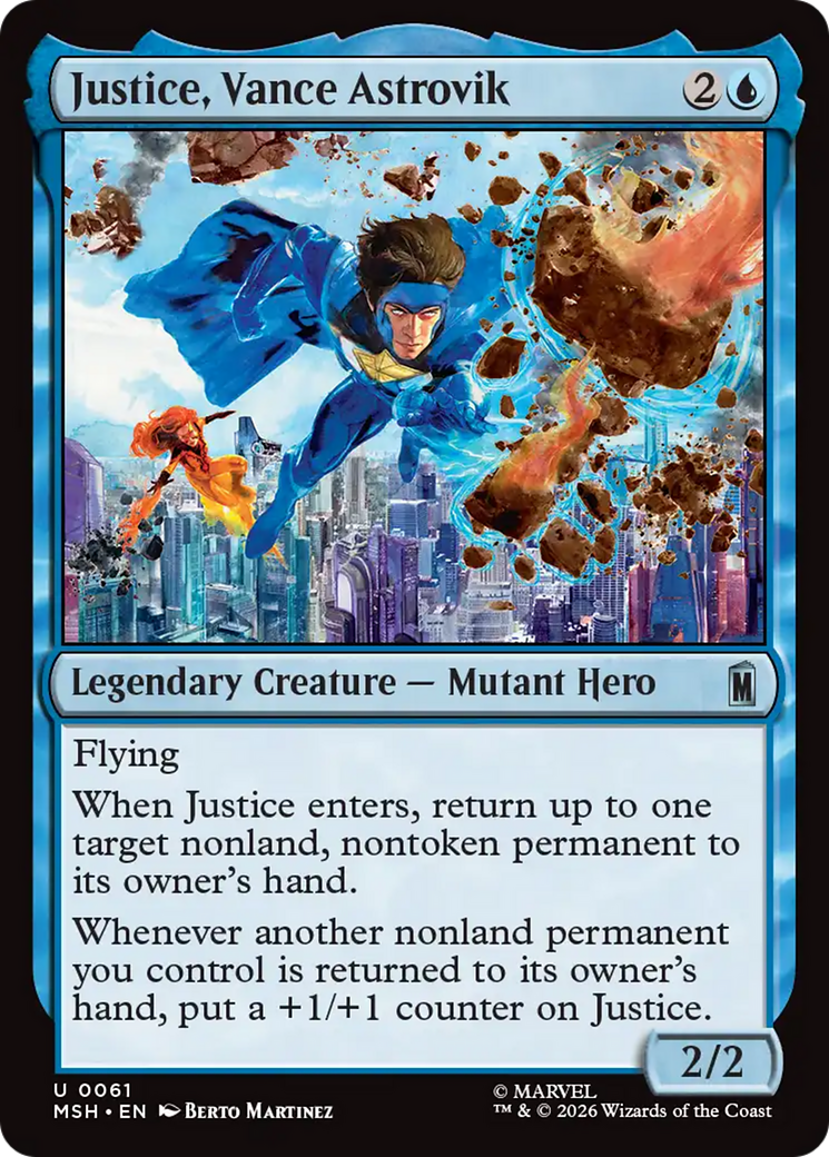 Justice, Vance Astrovik [Marvel Super Heroes] | Total Play