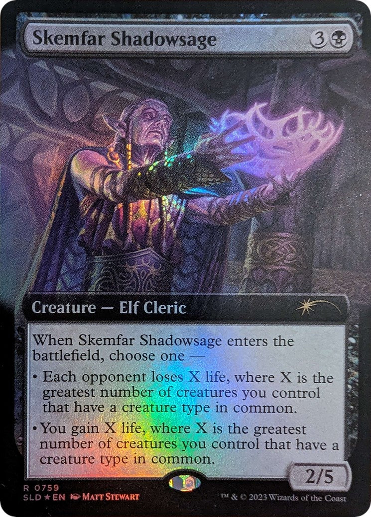 Skemfar Shadowsage (Extended Art) [Secret Lair Drop Series] | Total Play