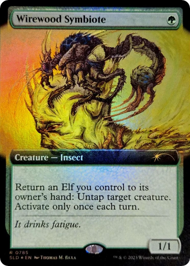 Wirewood Symbiote (Extended Art) [Secret Lair Drop Series] | Total Play
