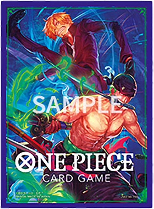 Bandai: 70ct Card Sleeves - Zoro & Sanji (Assortment 5) | Total Play