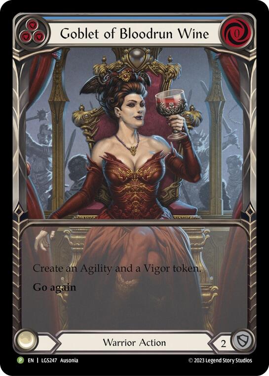 Goblet of Bloodrun Wine [LGS247] (Promo)  Rainbow Foil | Total Play
