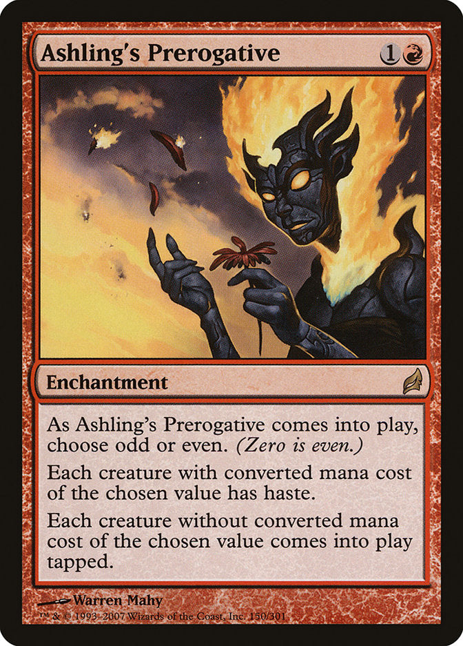 Ashling's Prerogative [Lorwyn] | Total Play