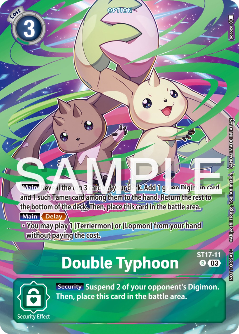 Double Typhoon [ST17-11] (Spring Break Event 2024) [Starter Deck: Double Typhoon Advanced Deck Set Promos] | Total Play