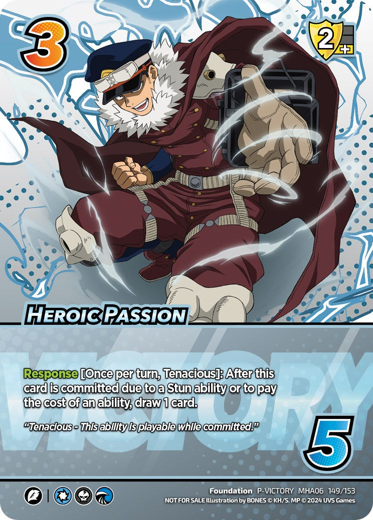 Heroic Passion (February LGS Victory Promo) [Miscellaneous Promos] | Total Play